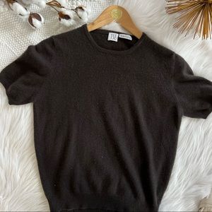 TSE cashmere cropped sweater with Crew Neck